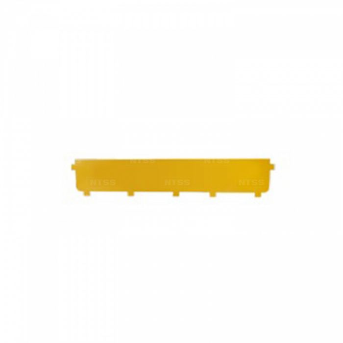 Торцевая заглушка оптического лотка NTSS 600*100 мм, желтая