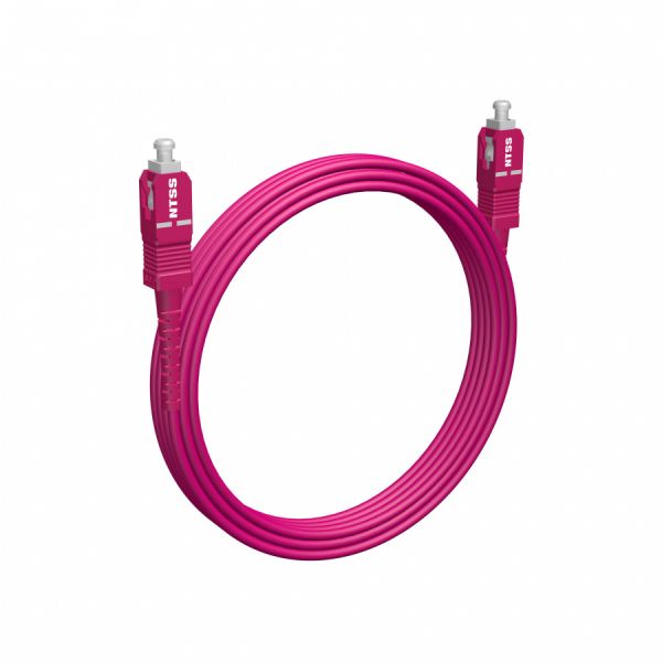 Шнур оптический NTSS PREMIUM spc SC/UPC-SC/UPC 50/125 OM4 2.0мм 5м LSZH (патч-корд)
