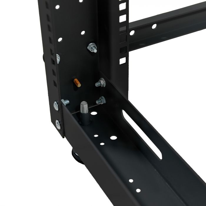 Стойка серверная NTSS OR двухрамная 52U 600-1000мм, комплект ножек, черный RAL 9005