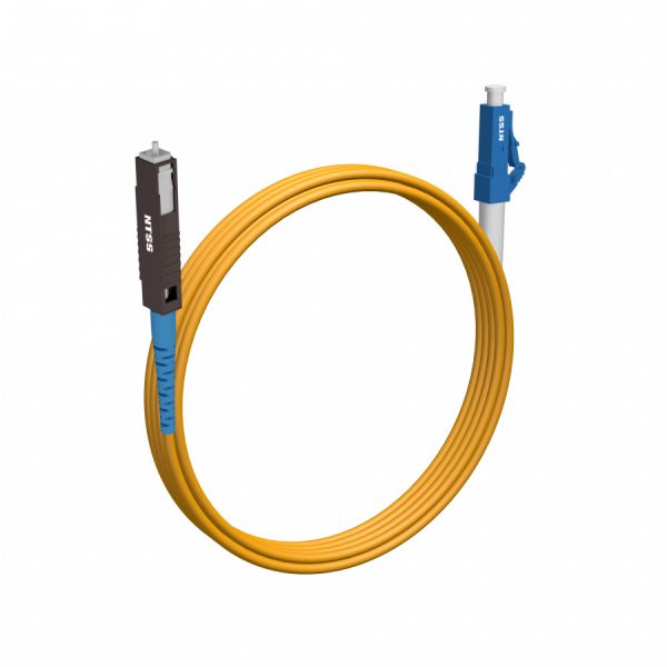 Шнур оптический NTSS spc MU/UPC-LC/UPC 9/125 2.0мм 3м LSZH (патч-корд)
