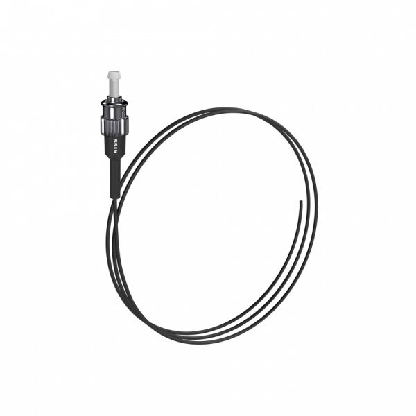 Пигтейл оптический NTSS ST/UPC 50/125мкм ОМ3 1.5м LSZH чёрный