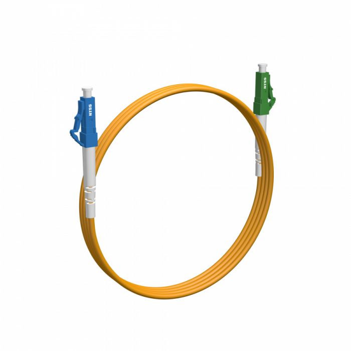 Шнур оптический NTSS spc LC/UPC-LC/APC 9/125 3.0мм 2м LSZH (патч-корд)