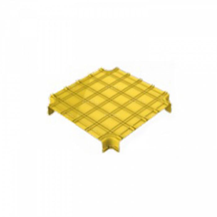 Х-соединитель оптического лотка NTSS 600*100 мм, желтый