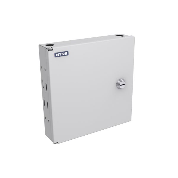 Кросс Распределительный Настенный NTSS Мини до 8 портов FC/ST (дверка с замком+ложемент+сплошная панель внутренняя)