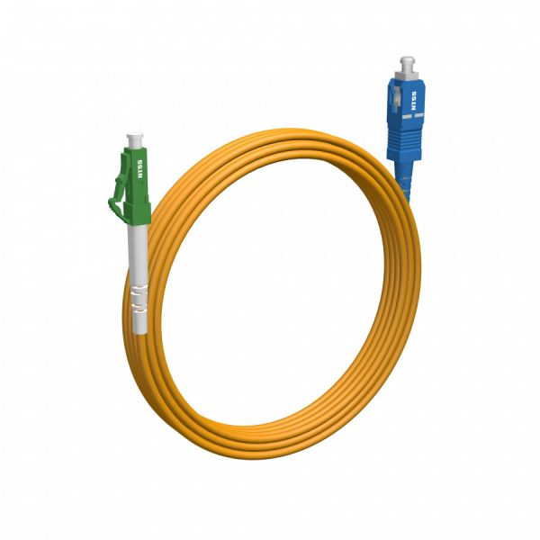 Шнур оптический NTSS spc LC/APC-SC/UPC 9/125 3.0мм 9м LSZH (патч-корд)