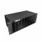 Кросс NTSS оптический 19'' укомплектованный 4U, 144 порта LC/UPC duplex, 50/125 мкм ОМ3 (планки, сплайс-кассета 9шт, пигтейлы, КДЗС, адаптеры) черный RAL 9005