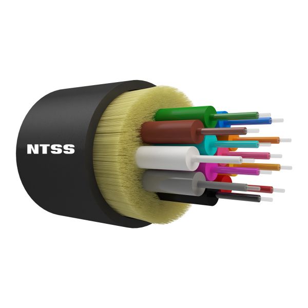Оптический кабель распределительный NTSS, IN/OUT, 12 волокон OS2, 9/125, LSZH, черный