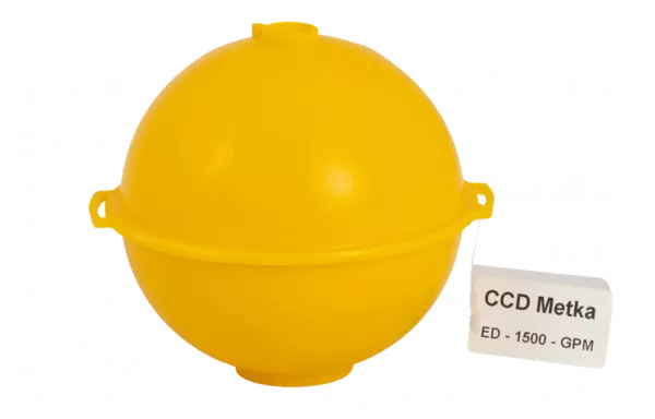 CCD Metka ED-1500-GPM шаровой пассивный маркер для газопровода