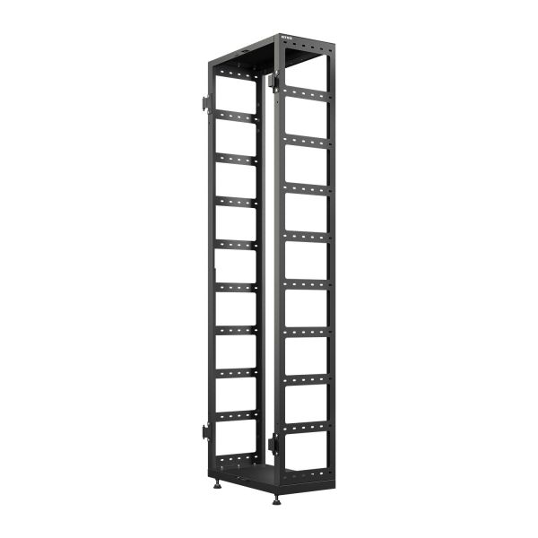 Модульная панель-увеличитель глубины 300мм DS 48U шириной 600мм для систем с боковым охлаждением, черный RAL9005