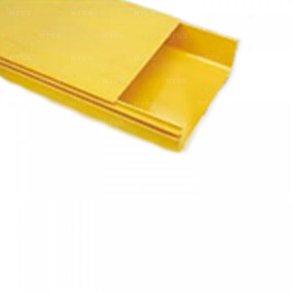 Лоток пластиковый оптический NTSS, 360*100 мм, 2 метра, желтый