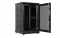 Шкаф телекоммуникационный напольный 19",18U(800x1000), ШТ-НП-М-18U-800-1000-П-Ч, передняя дверь перфорация, черный ССД