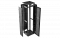 Шкаф телекоммуникационный напольный 19", 47U (600x600), ШТ-НП-М-47U-600-600-П-Ч, передняя дверь перфорация, черный ССД