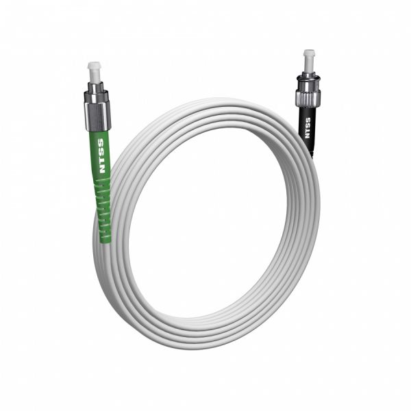 Шнур оптический NTSS PREMIUM spc FC/APC-ST/UPC 9/125 G.657A1 3.0мм 20м LSZH (патч-корд)