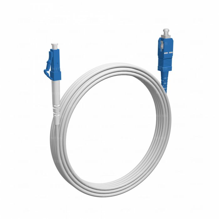 Шнур оптический NTSS spc LC/UPC-SC/UPC 9/125 G.657A1 3.0мм 10м LSZH (патч-корд)