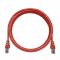 Патч-корд NTSS 2хRJ45/8P8C, T568B UTP 5e кат. литой 3 метра, LSZH, красный