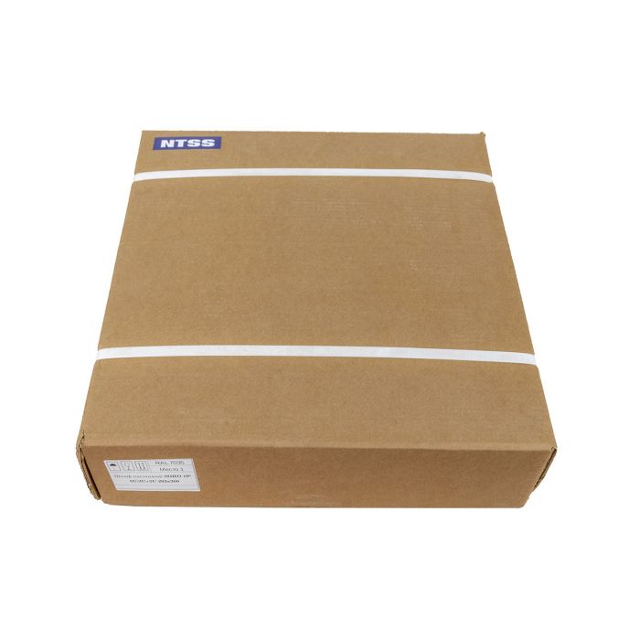 Шкаф настенный телекоммуникационный NTSS SOHO 19 5U: 3U+2U, собранный, серый RAL 7035