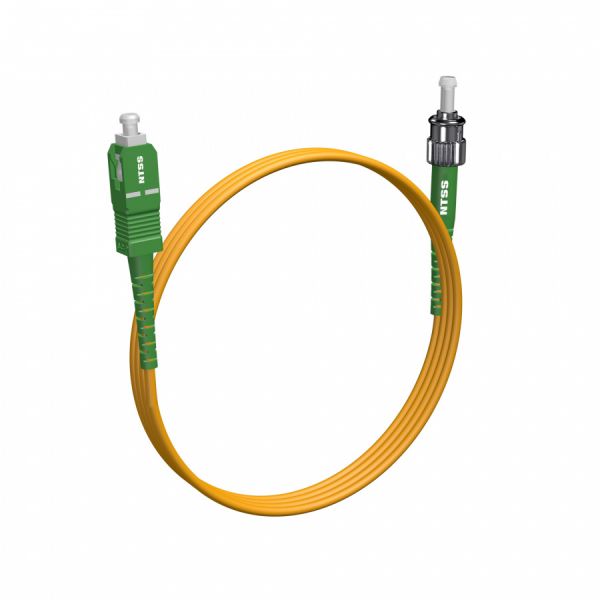 Шнур оптический NTSS spc SC/APC-ST/APC 9/125 3.0мм 2м LSZH (патч-корд)