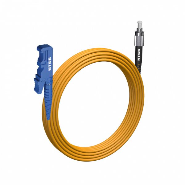 Шнур оптический NTSS spc E2000/UPC-FC/UPC 9/125 3.0мм 20м LSZH (патч-корд)