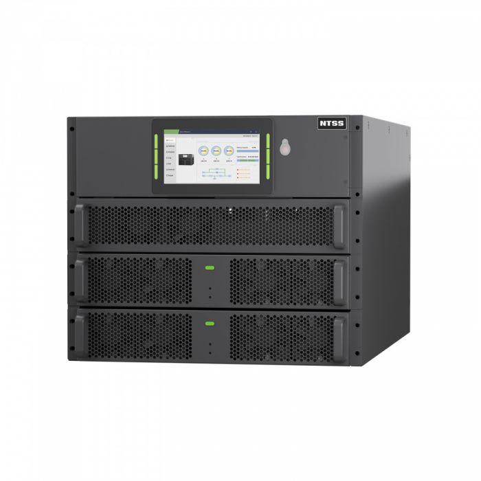 Силовой шкаф модульного ИБП NTSS LRT 40 кВА, 2 слота для силовых модулей 20 кВА, 9U напольный