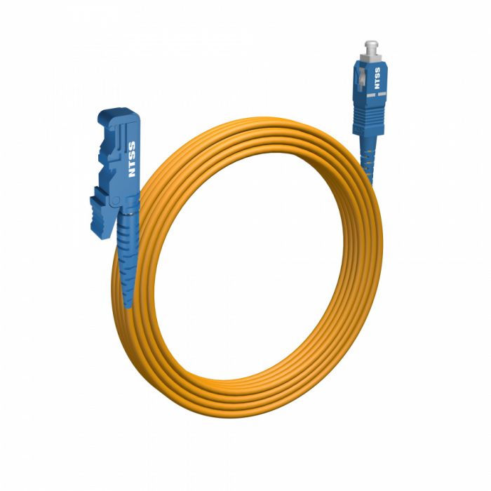 Шнур оптический NTSS spc E2000/UPC-SC/UPC 9/125 3.0мм 20м LSZH (патч-корд)