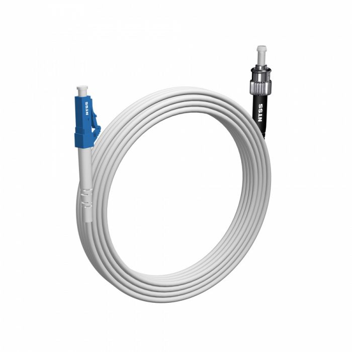 Шнур оптический NTSS spc LC/UPC-ST/UPC 9/125 G.657A1 3.0мм 25м LSZH (патч-корд)