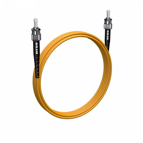 Шнур оптический NTSS PREMIUM spc ST/UPC-ST/UPC 9/125 2.0мм 3м LSZH (патч-корд)