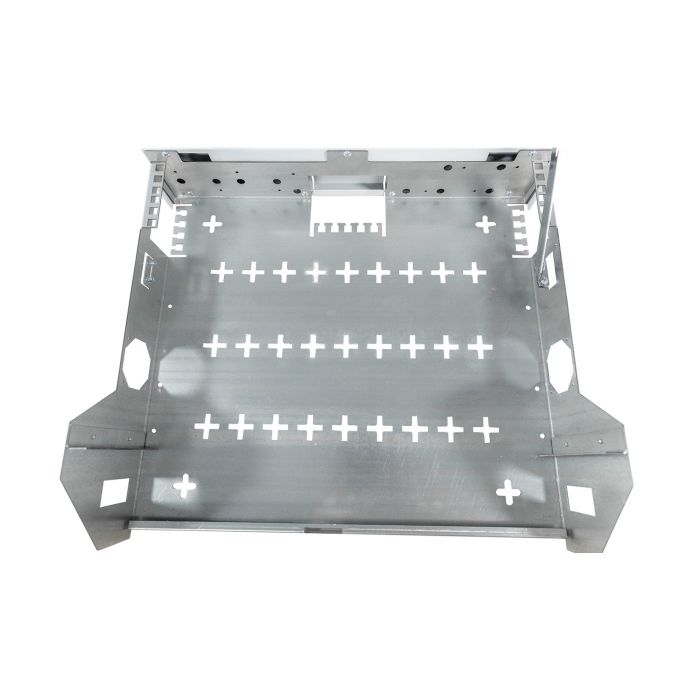 Шкаф настенный телекоммуникационный NTSS SOHO 19 5U: 3U+2U, собранный, серый RAL 7035