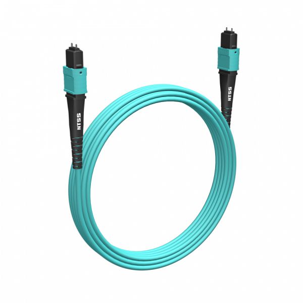 Волоконно-оптическая сборка trunk NTSS PREMIUM 8ов, MTP/UPC (male)-MTP/UPC (male), полярность B, 50/125 OM3, 10м, LSZH