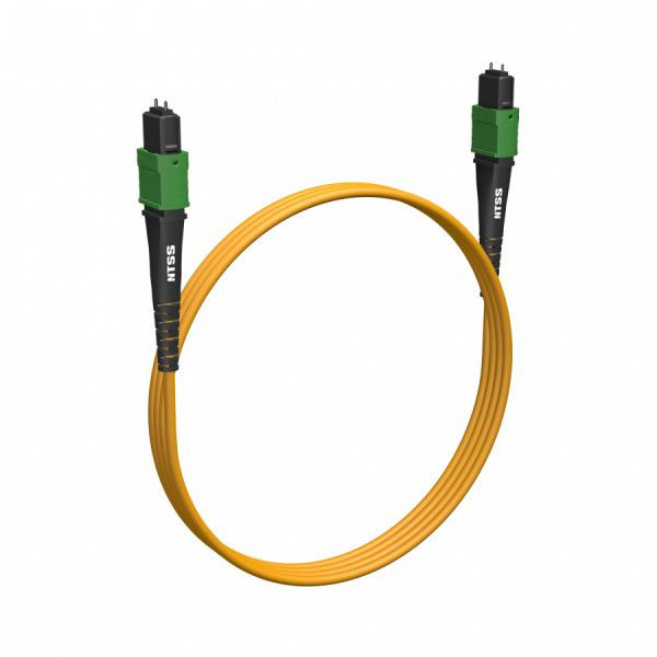 Волоконно-оптическая сборка trunk NTSS PREMIUM 8ов, MTP/APC (female)-MTP/APC (female), полярность B, 9/125 OS2, 1м, LSZH