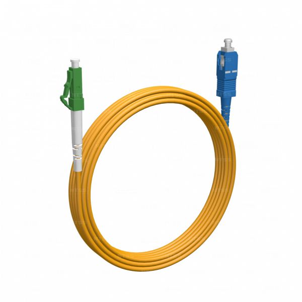 Шнур оптический NTSS spc LC/APC-SC/UPC 9/125 3.0мм 10м LSZH (патч-корд)