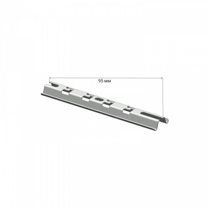 Прямой подвес NTSS 100 мм быстрой фиксации (омега профиль)
