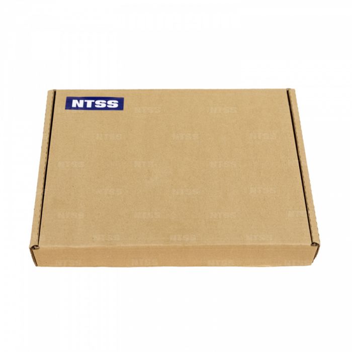  Кросс NTSS оптический настенный частично укомплектованный 16 портов FC/ST (планка FC/ST-2шт, сплайс-кассета-1шт) серый RAL 7035