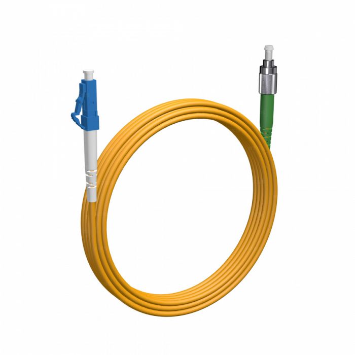 Шнур оптический NTSS spc LC/UPC-FC/APC 9/125 3.0мм 10м LSZH (патч-корд)