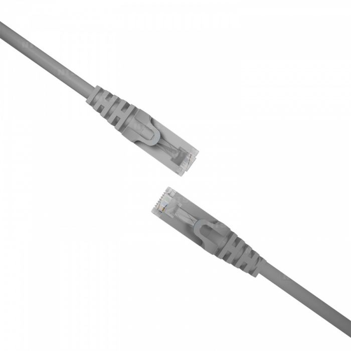 Патч-корд NTSS PREMIUM 2xRJ45/8P8C, T568B FTP CAT5e LSZH 3 метра, серый