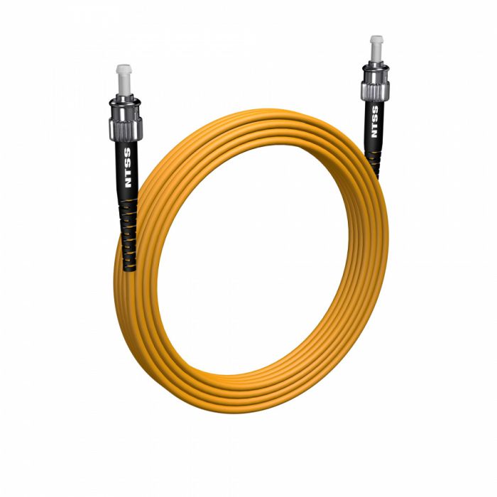 Шнур оптический NTSS PREMIUM spc ST/UPC-ST/UPC 9/125 2.0мм 20м LSZH (патч-корд)