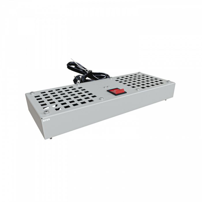 Модуль вентиляторный NTSS потолочный, 2 элемента, без термостата, для настенных шкафов W, WS, LIME, серый RAL 7035