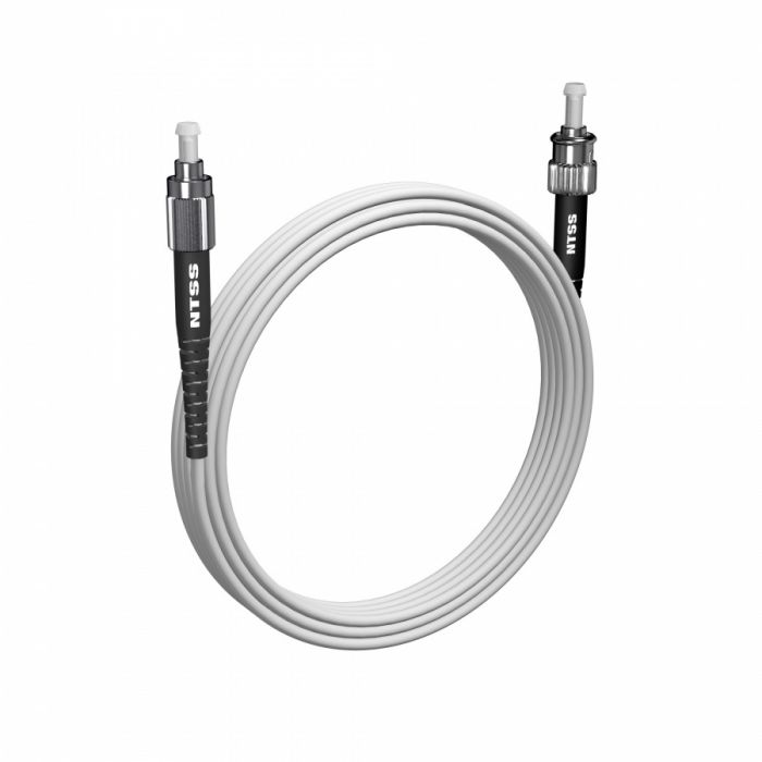 Шнур оптический NTSS PREMIUM spc FC/UPC-ST/UPC 9/125 G.657A1 3.0мм 10м LSZH (патч-корд)
