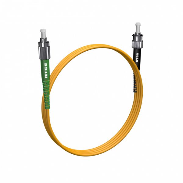 Шнур оптический NTSS PREMIUM spc FC/APC-ST/UPC 9/125 3.0мм 2м LSZH (патч-корд)