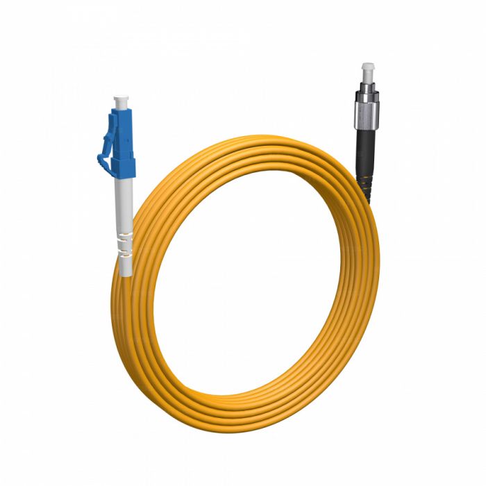 Шнур оптический NTSS PREMIUM spc LC/UPC-FC/UPC 9/125 2.0мм 25м LSZH (патч-корд)