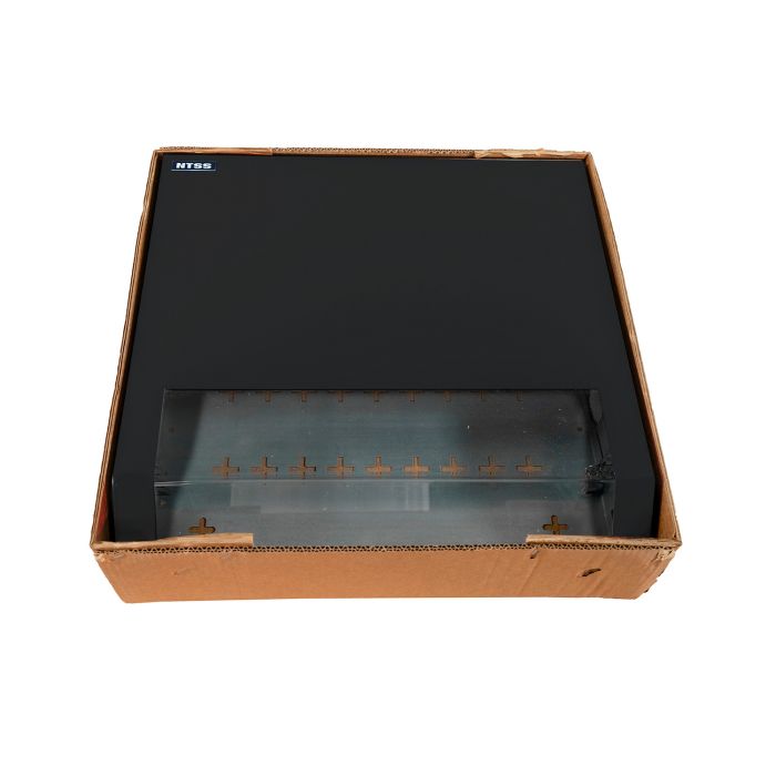 Шкаф настенный телекоммуникационный NTSS SOHO 19 5U: 3U+2U, собранный, черный RAL 9005