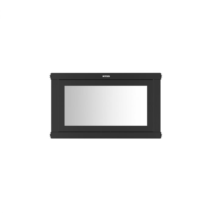 Секция крыши системы изоляции NTSS с аварийным открыванием, с окном, ширина коридора 1000 мм, длина 600 мм, RAL 9005 чёрный