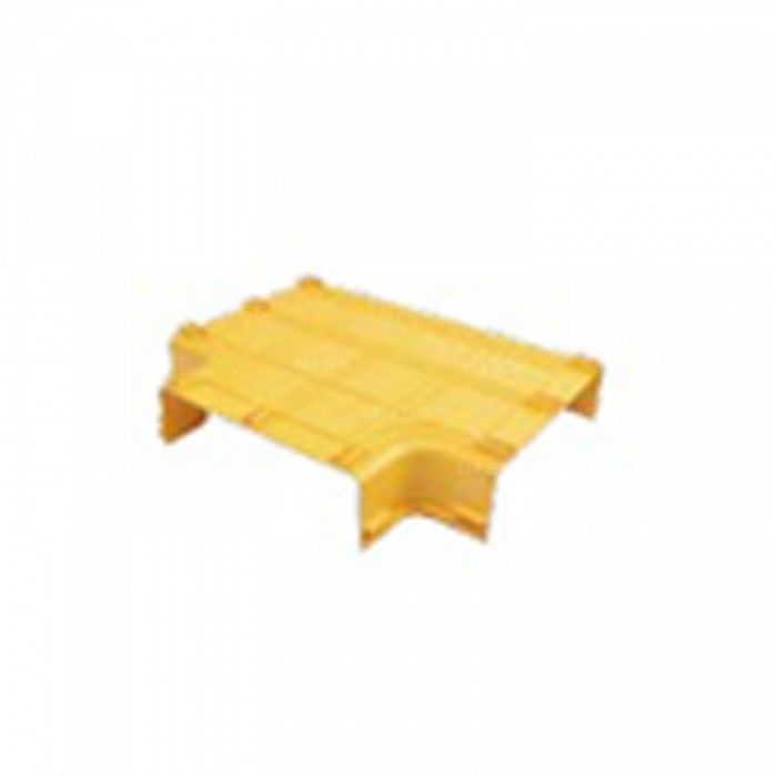 Т-соединитель-отвод оптического лотка NTSS 360*100 мм, желтый