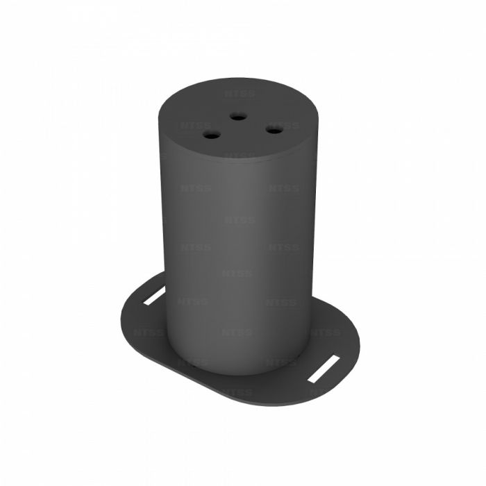 Кабельный органайзер-шпуля для оптических кабелей 100х57х100мм, черный RAL 9005