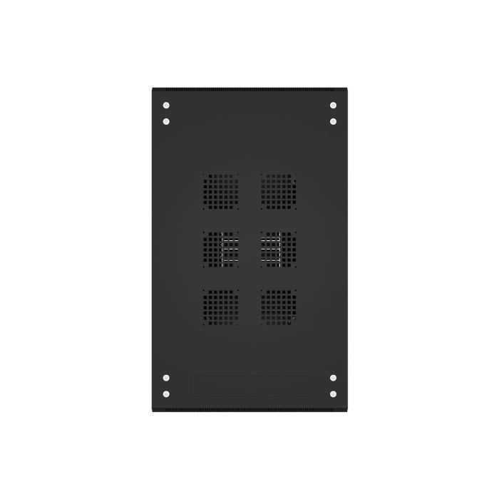 Шкаф напольный универсальный серверный NTSS R 47U 800х1000мм, 4 профиля 19, двери перфорированная и перфорированная двухстворчатая, боковые стенки съемные, регулируемые опоры, разобранный, черный RAL 9005