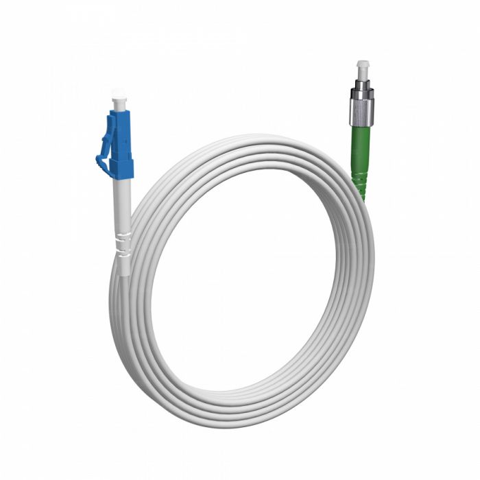 Шнур оптический NTSS spc LC/UPC-FC/APC 9/125 G657.A1 3.0мм 20м LSZH (патч-корд)