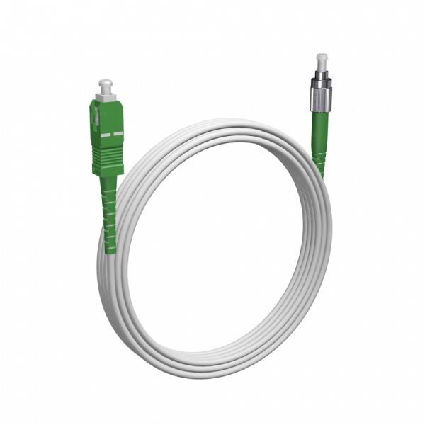 Шнур оптический NTSS spc SC/APC-FC/APC 9/125 G.657A1 3.0мм 5м LSZH (патч-корд)