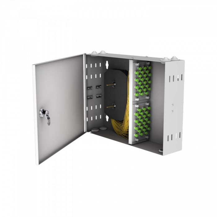 Кросс настенный NTSS PREMIUM, предсобранный, 32 порта FC/APC, 9/125 мкм