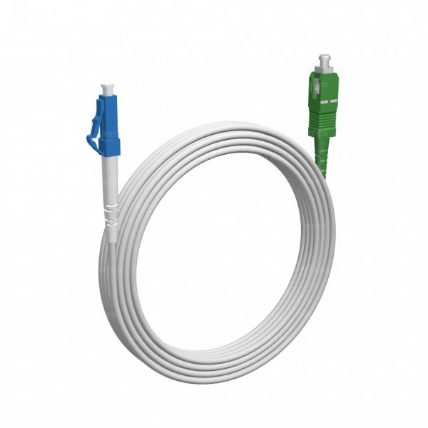 Шнур оптический NTSS spc LC/UPC-SC/APC 9/125 G.657A1 3.0мм 15м LSZH (патч-корд)