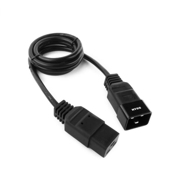 Шнур питания NTSS для БРП IEC 60320 C19 –  IEC 60320 C20, 3х1.5, 3 м, ГОСТ