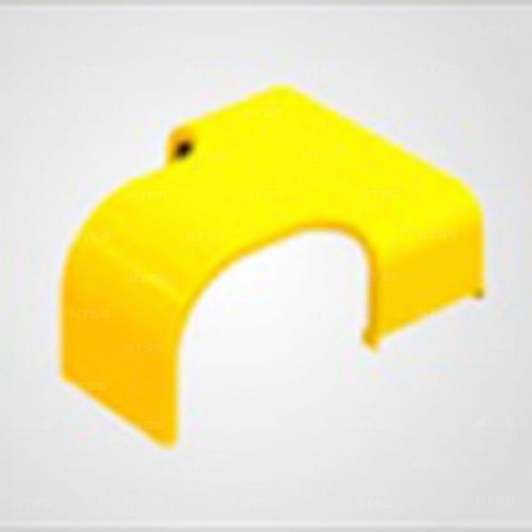 Крышка выхода-cпуска из лотка NTSS 60*60 мм, желтая